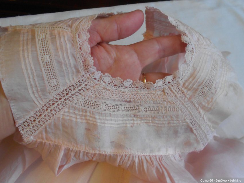 Реставрация антикварной одежды. Часть третья. Платье. ФИНАЛ