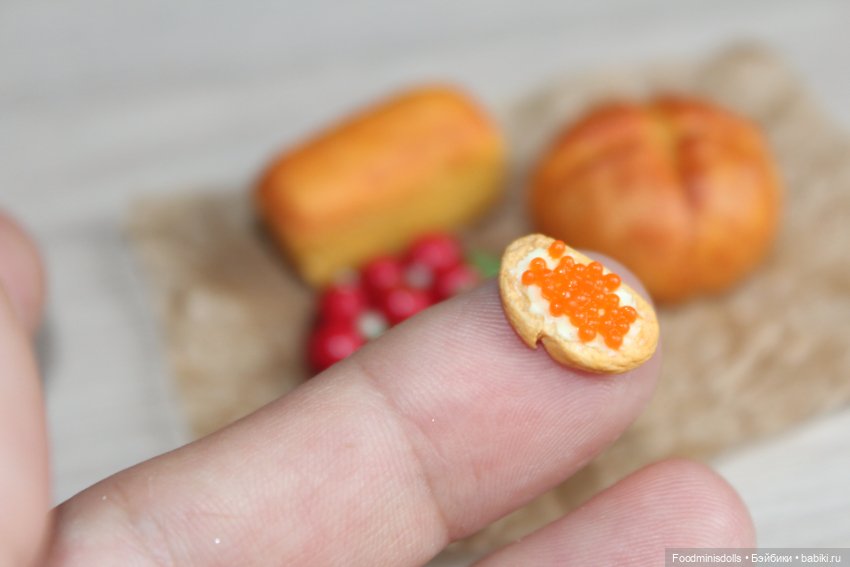 Миниатюрная еда — Кукольная миниатюра своими руками: еда (фото 3)