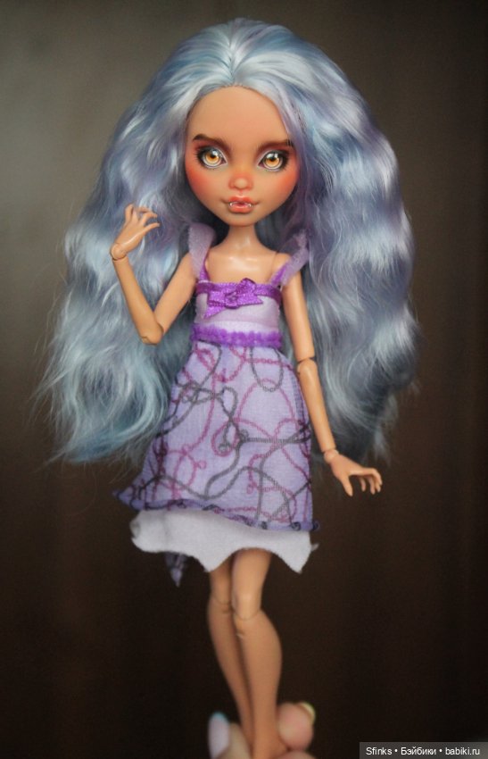 Неизвестный науке зверь — ООАК Monster High и Ever After High: репейнт (фото 5)