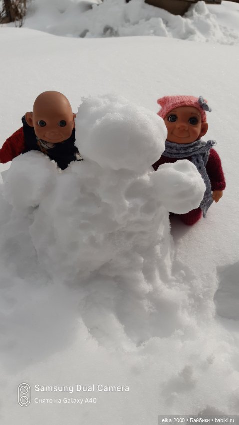 А за городом зима — Куклы Magic Baby (Lamagik): характерные