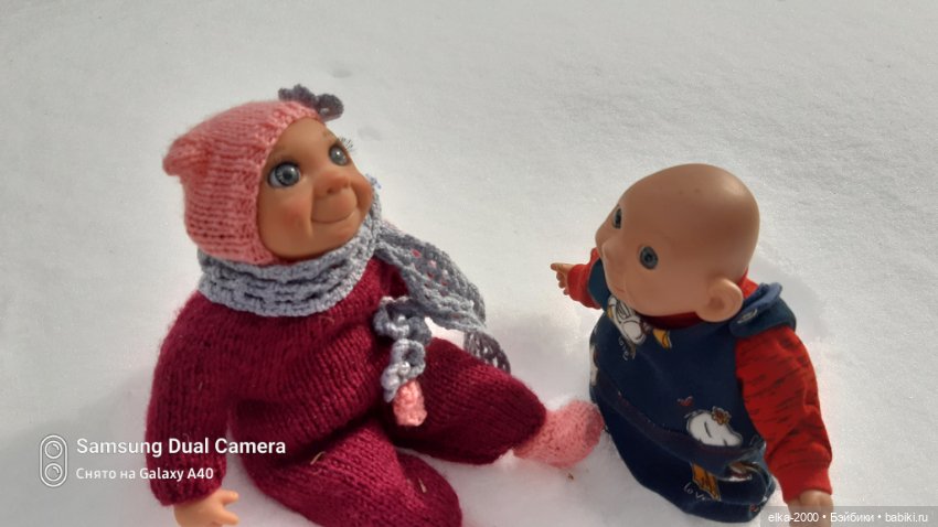 А за городом зима — Куклы Magic Baby (Lamagik): характерные