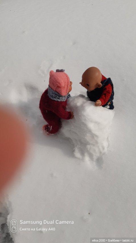 А за городом зима — Куклы Magic Baby (Lamagik): характерные