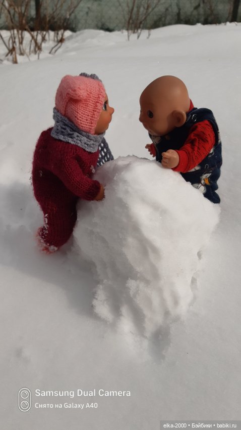 А за городом зима — Куклы Magic Baby (Lamagik): характерные