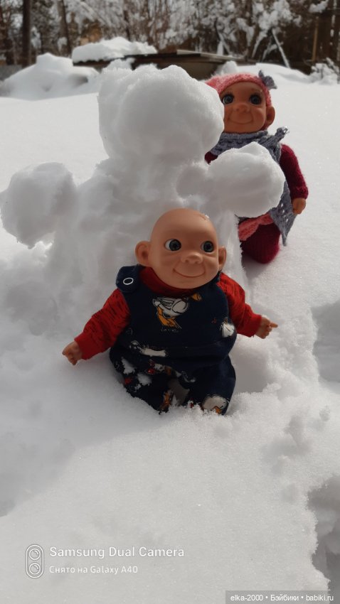 А за городом зима — Куклы Magic Baby (Lamagik): характерные