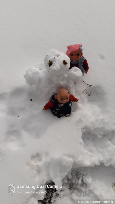 А за городом зима — Куклы Magic Baby (Lamagik): характерные