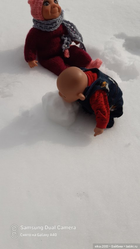 А за городом зима — Куклы Magic Baby (Lamagik): характерные