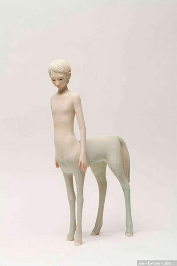 Изящные мифические скульптуры Йошимаса Цучия (фото 6)