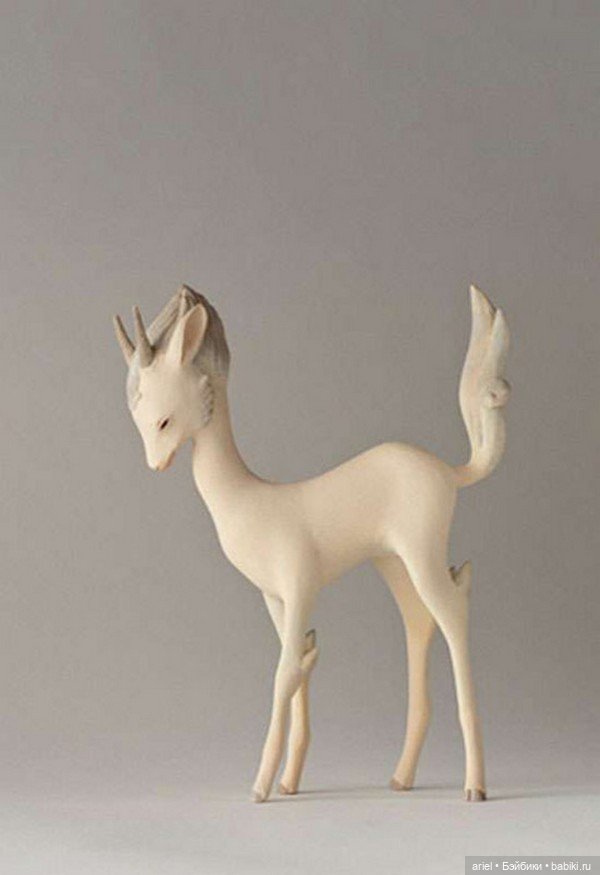 Изящные мифические скульптуры Йошимаса Цучия