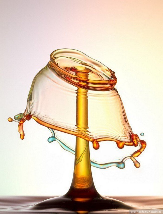 "Жидкие скульптуры" на скоростных фотографиях Хайнца Майера (Heinz Maier) (фото 7)