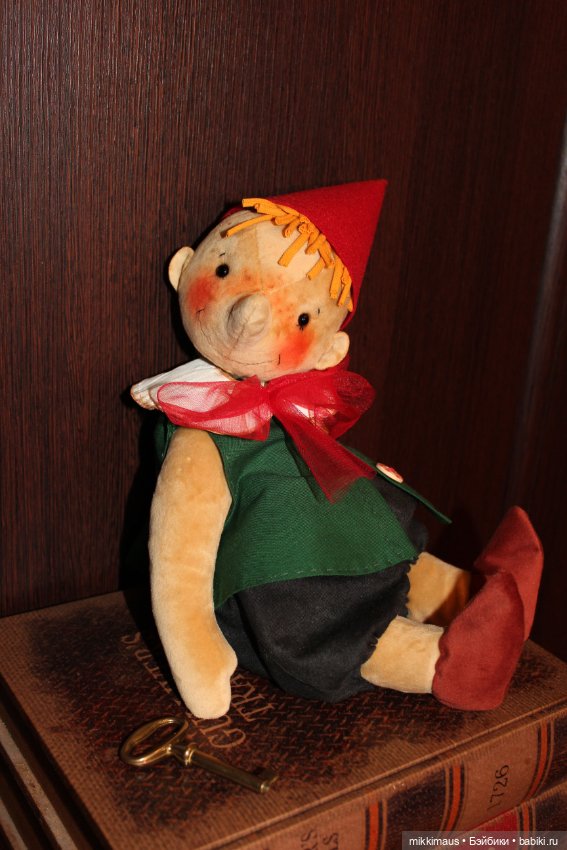 Опять Буратино. Игрушки Глазуновой Анны (фото 6)