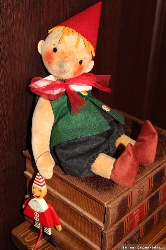 Опять Буратино. Игрушки Глазуновой Анны (фото 3)