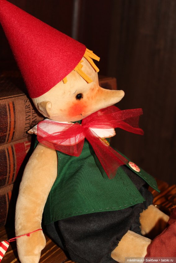 Опять Буратино. Игрушки Глазуновой Анны (фото 5)