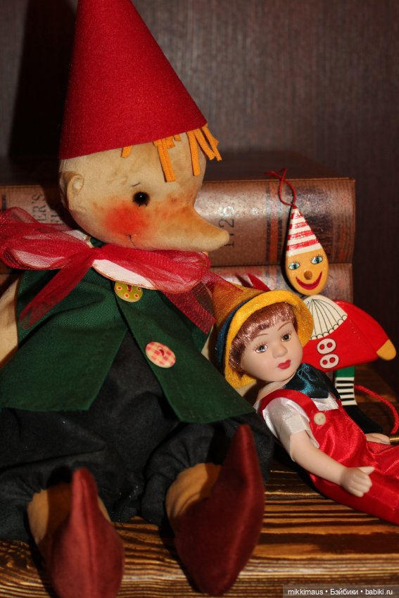 Опять Буратино. Игрушки Глазуновой Анны (фото 8)