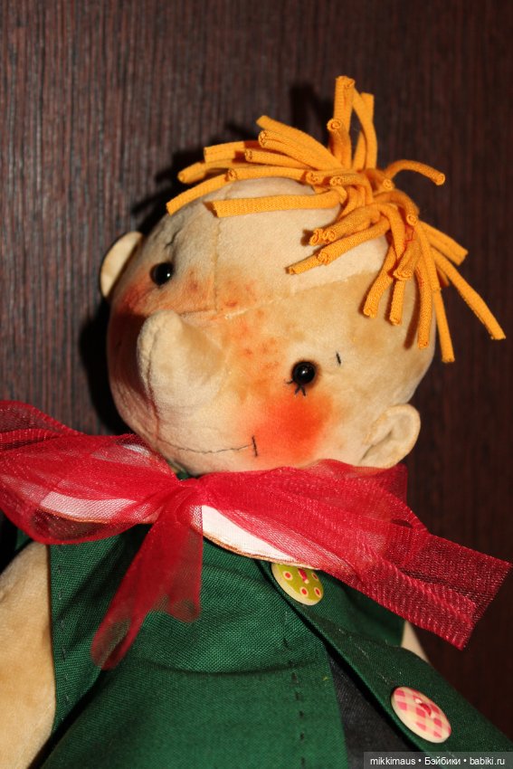 Опять Буратино. Игрушки Глазуновой Анны