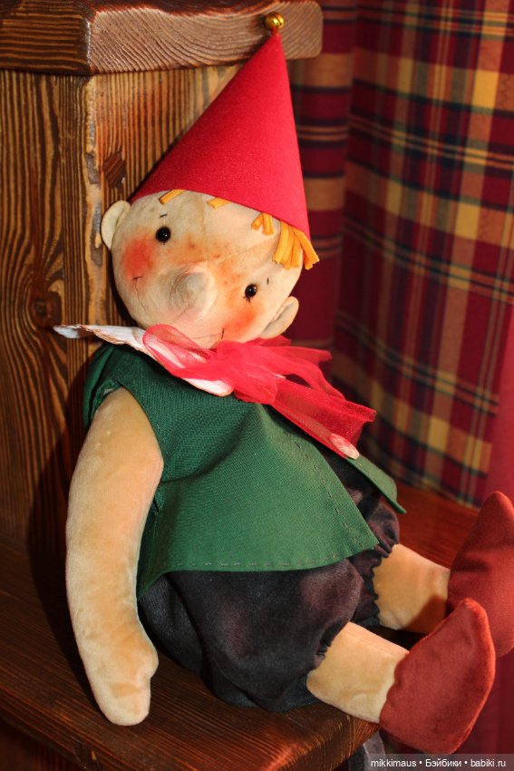 Опять Буратино. Игрушки Глазуновой Анны