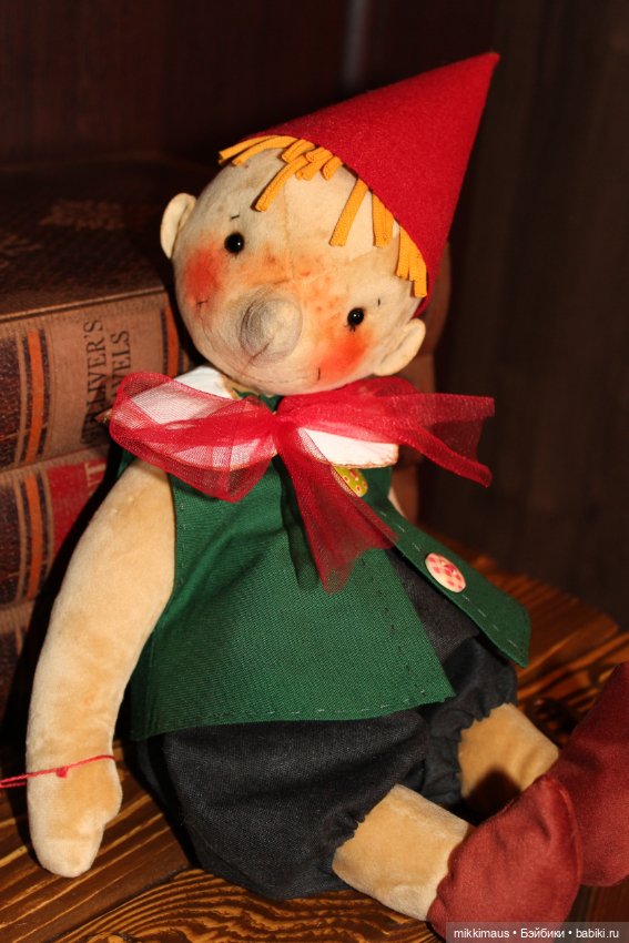 Опять Буратино. Игрушки Глазуновой Анны (фото 4)