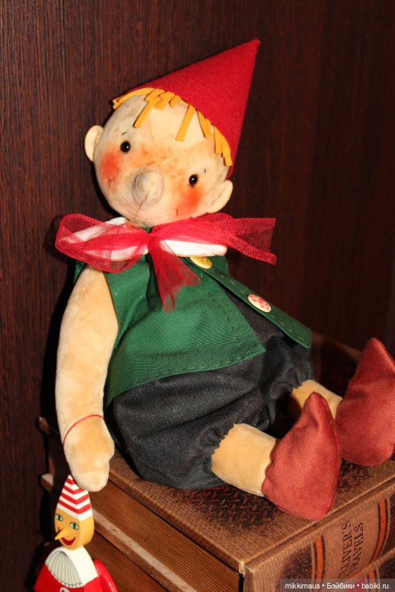 Опять Буратино. Игрушки Глазуновой Анны (фото 2)