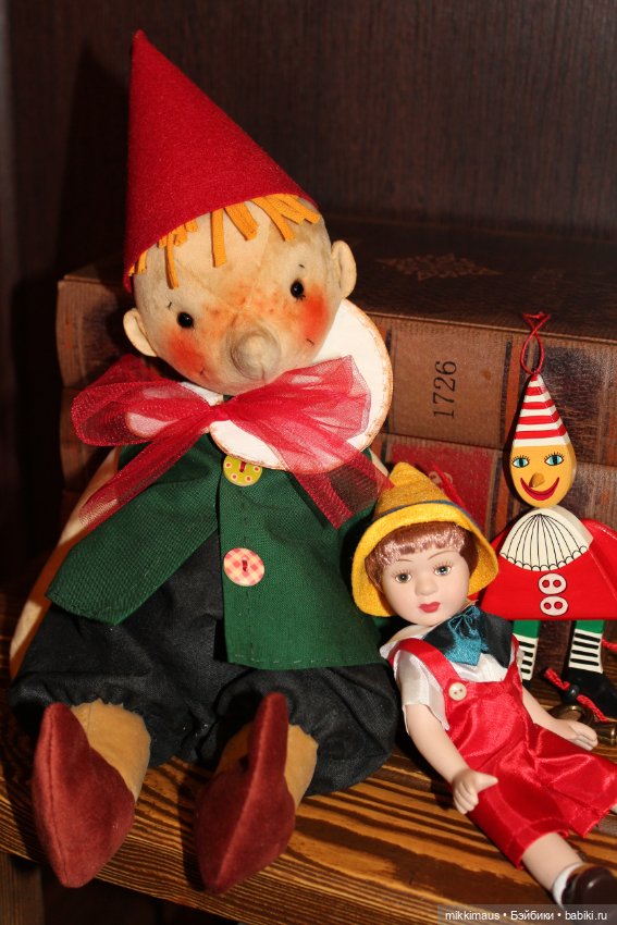 Опять Буратино. Игрушки Глазуновой Анны (фото 7)