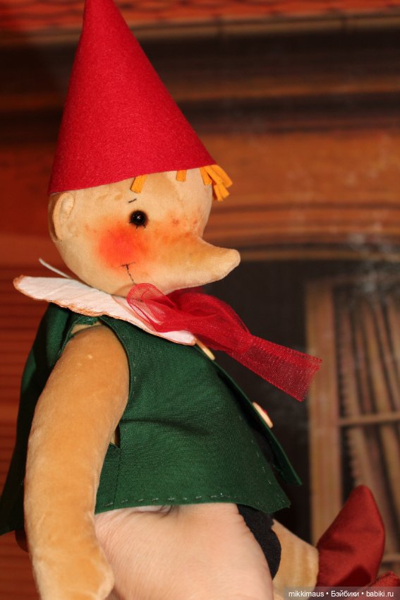 Опять Буратино. Игрушки Глазуновой Анны