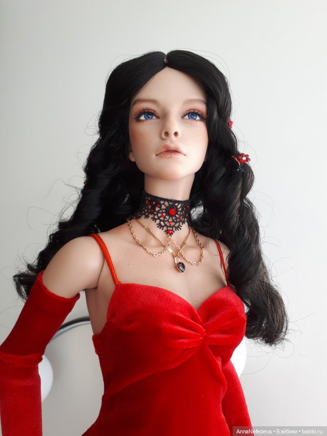 АНТИсвадебное платье — Куклы Iplehouse (Иплхаус): BJD (БЖД) (фото 3)