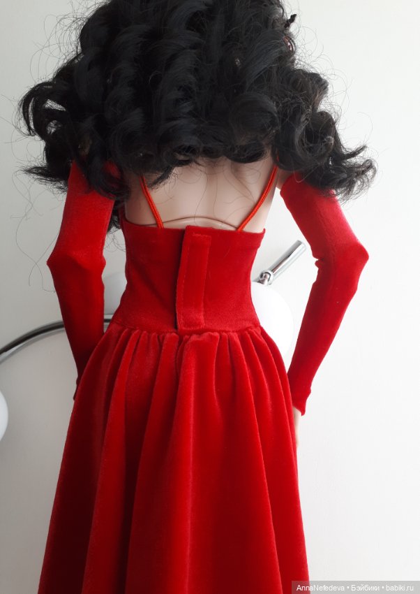 АНТИсвадебное платье — Куклы Iplehouse (Иплхаус): BJD (БЖД) (фото 6)