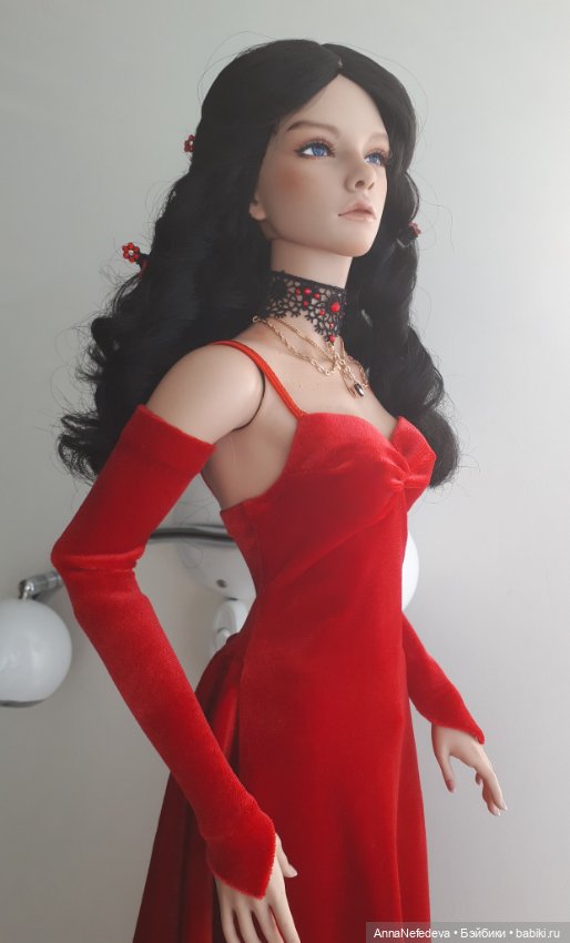 АНТИсвадебное платье — Куклы Iplehouse (Иплхаус): BJD (БЖД) (фото 2)