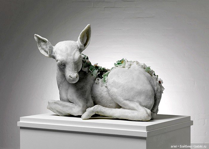 Нежные и умирающие скульптуры Ребекки Стивенсон