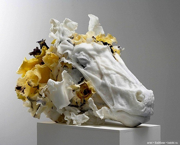 Нежные и умирающие скульптуры Ребекки Стивенсон (фото 2)