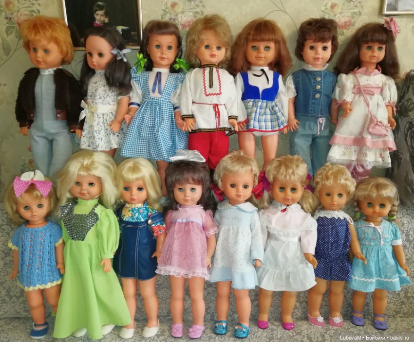 Мои большие куклы ГДР