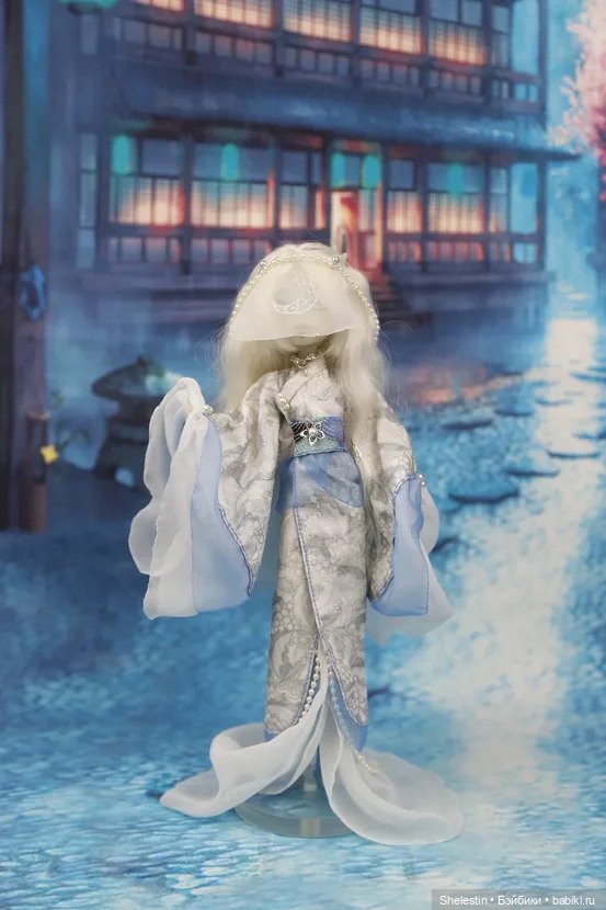 Кимоно: Луна — ООАК Monster High и Ever After High: репейнт (фото 2)