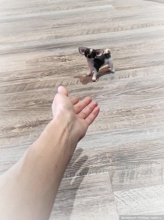 Чихуахуа — Валяные игрушки из шерсти: сухое валяние (фото 4)