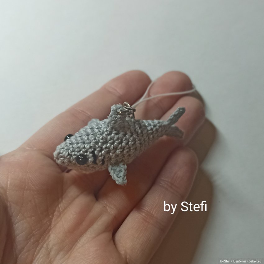 Акула? Или анчоус — Вязаные игрушки и амигуруми: крючком (фото 2)