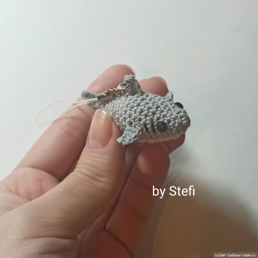 Акула? Или анчоус — Вязаные игрушки и амигуруми: крючком (фото 4)