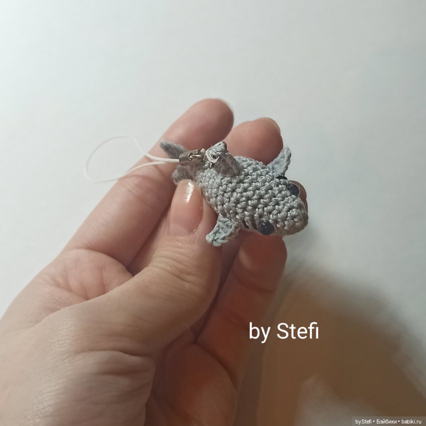 Акула? Или анчоус — Вязаные игрушки и амигуруми: крючком (фото 3)