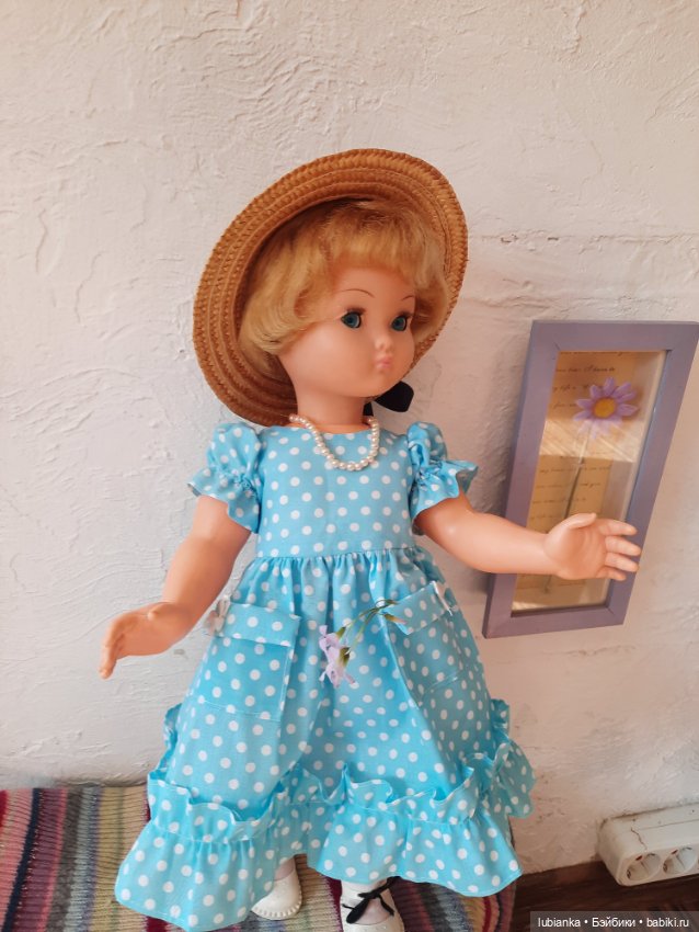 Сегодня Нина в голубом — Коллекции винтажных кукол и игрушек: СССР