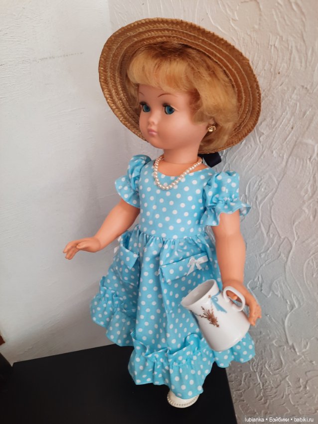 Сегодня Нина в голубом — Коллекции винтажных кукол и игрушек: СССР