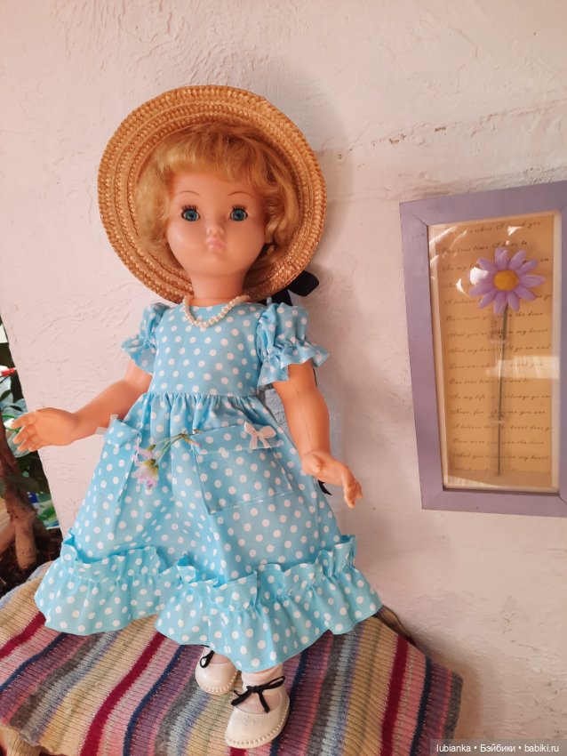 Сегодня Нина в голубом — Коллекции винтажных кукол и игрушек: СССР
