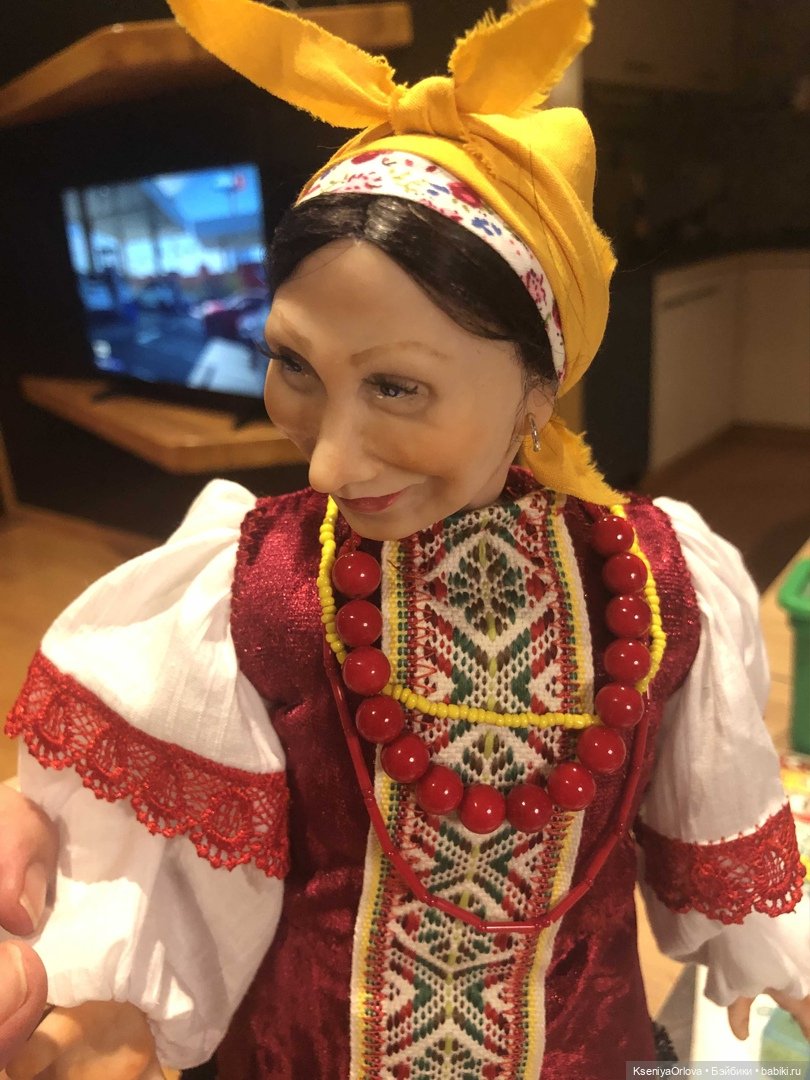 Солоха — Авторские куклы ручной работы: текстильные (фото 3)