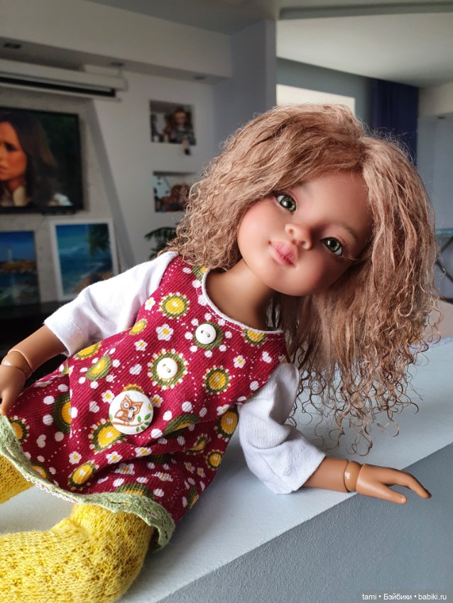 Моя мулаточка Мэйли — ООАК Paola Reina (Паола Рейна) и испанских кукол: перерисовка