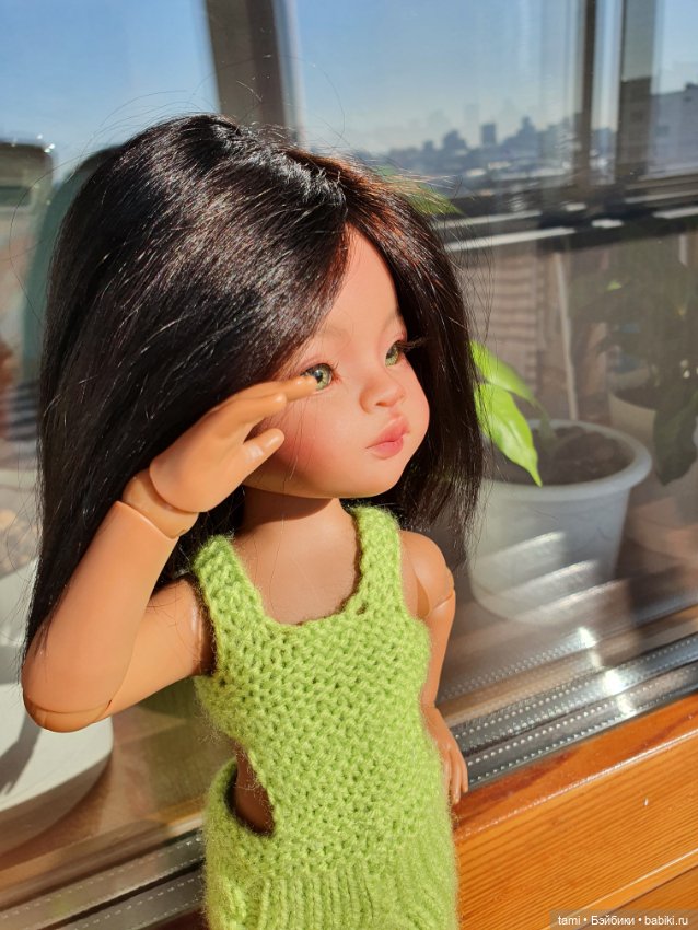 Моя мулаточка Мэйли — ООАК Paola Reina (Паола Рейна) и испанских кукол: перерисовка