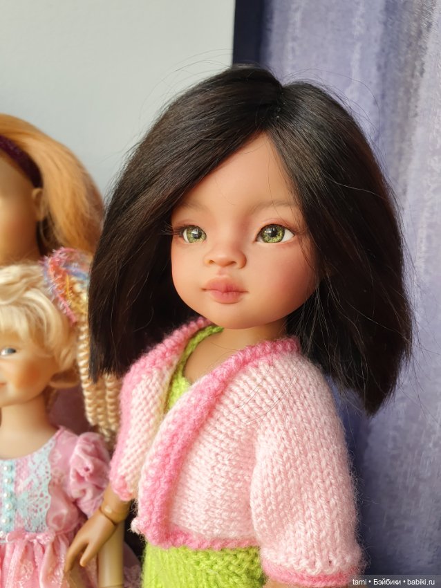 Моя мулаточка Мэйли — ООАК Paola Reina (Паола Рейна) и испанских кукол: перерисовка