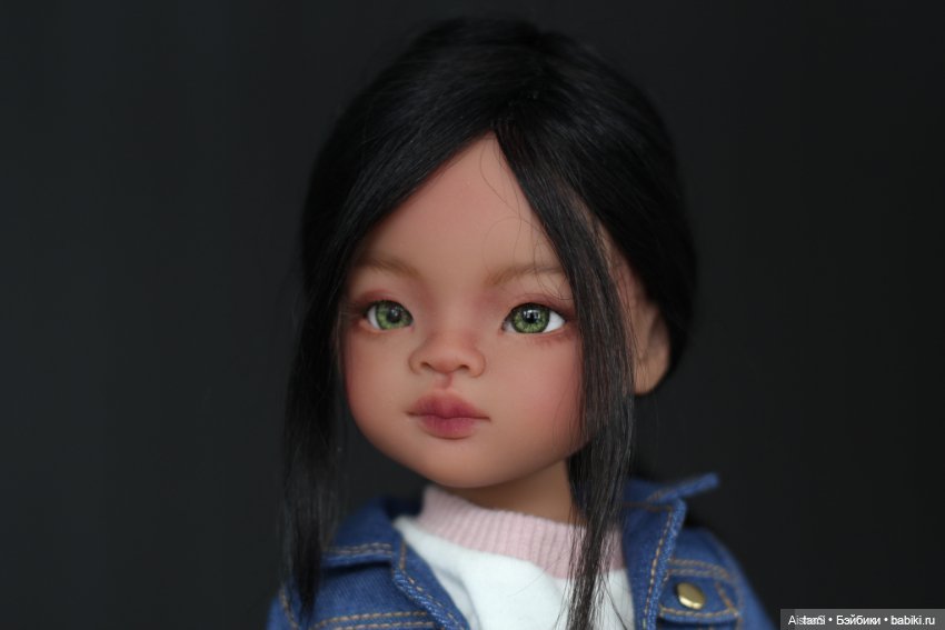 Моя мулаточка Мэйли — ООАК Paola Reina (Паола Рейна) и испанских кукол: перерисовка