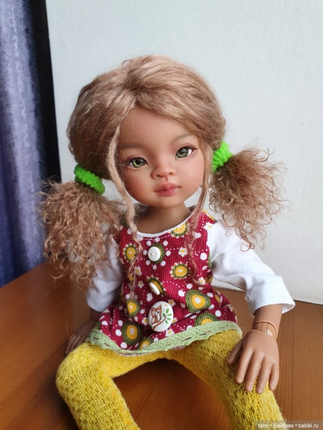 Моя мулаточка Мэйли — ООАК Paola Reina (Паола Рейна) и испанских кукол: перерисовка