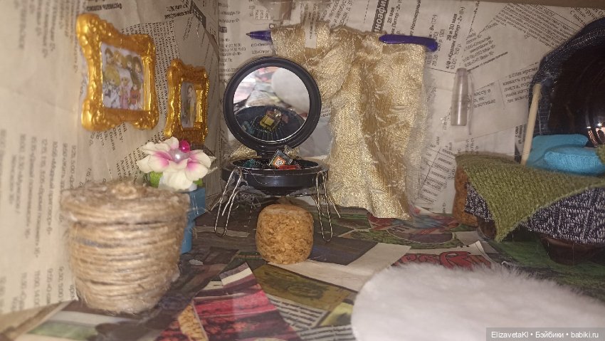 Румбокс. Мышиная спальня — Кукольная миниатюра своими руками: еда (фото 10)