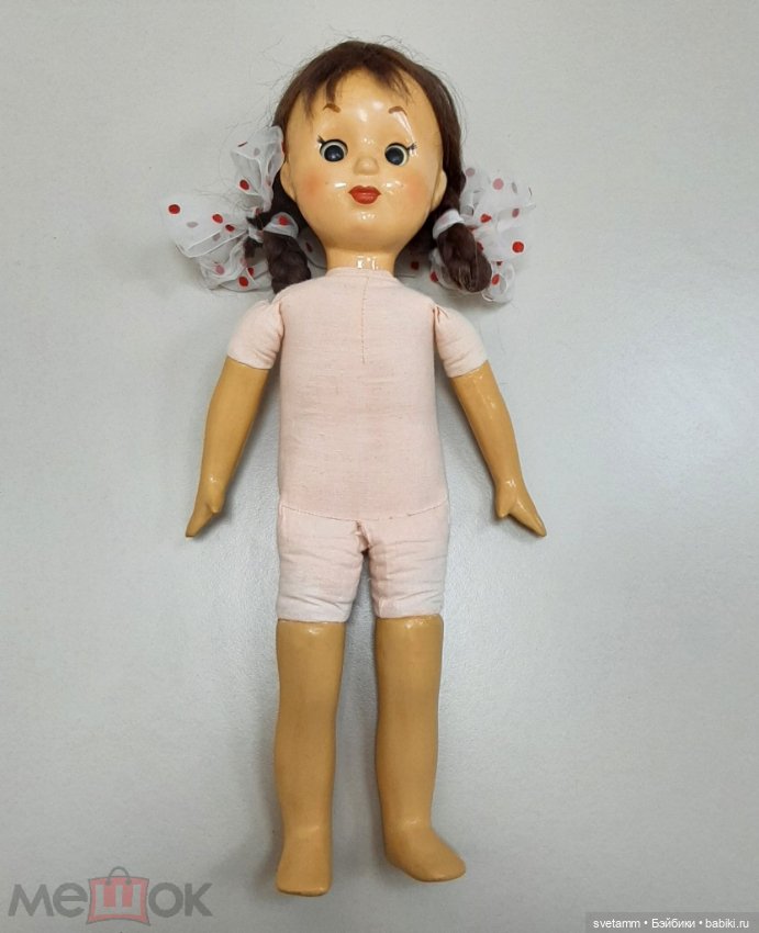 Еще одна реплика Советской куклы от Михаила. Будем знакомы - Леночка (фото 10)