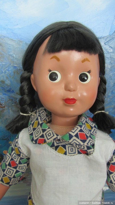 Еще одна реплика Советской куклы от Михаила. Будем знакомы - Леночка