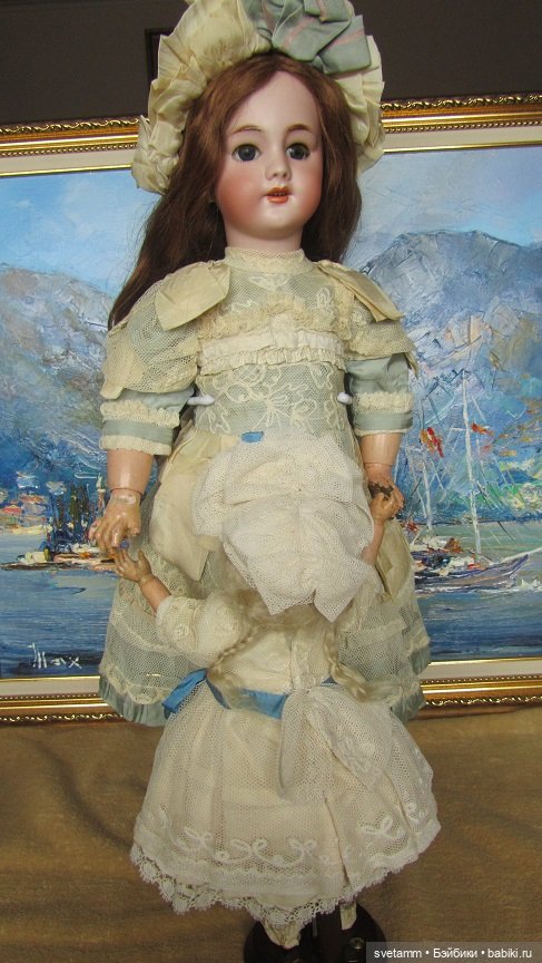 Платье для антикварной куклы (фото 6)