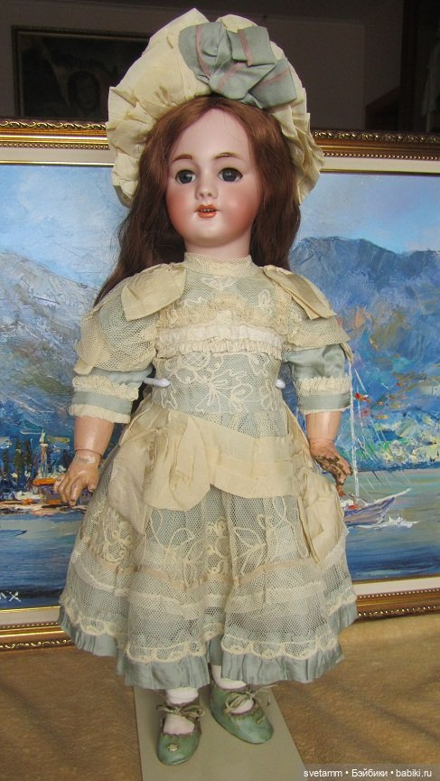 Платье для антикварной куклы (фото 2)