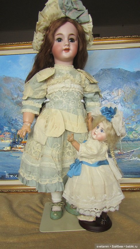 Платье для антикварной куклы (фото 7)