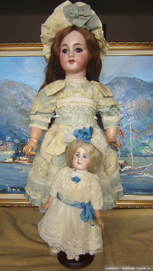 Платье для антикварной куклы (фото 4)